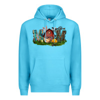 Ocean Blue Barn Mom Mother's Day Premium Hoodie - CowGirlArtShop