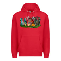 Red Barn Mom Mother's Day Premium Hoodie - CowGirlArtShop