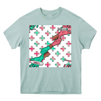 Arona Nurse Gloves Seamless Pattern Heavy Core Tee - BundleAndBundleShop