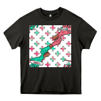Asphalt Nurse Gloves Seamless Pattern Heavy Core Tee - BundleAndBundleShop