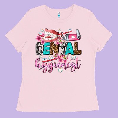 Dental Hygienist Ladies Tee Designed By Adodesignshop
