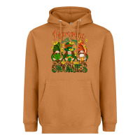 Meerkat Hanging with my gnomies Heavyweight Hoodie - HowdyJamesFarm