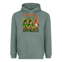 Sage Hanging with my gnomies Heavyweight Hoodie - HowdyJamesFarm
