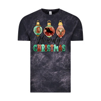 Cloud Black howdy christmas Vintage Tee - MaliasSmallBusiness