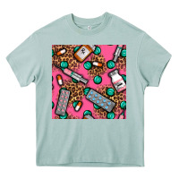 Arona Medicines And Pills Seamless Pattern Heavy Core Tee - BundleAndBundleShop