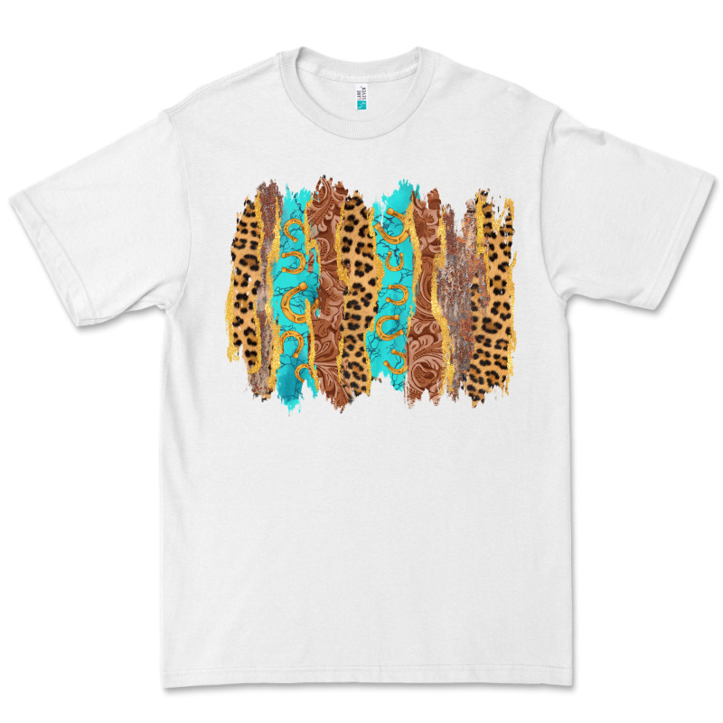 Western Brushstrokes Premium Tee by AdoDesignShop | Teevron