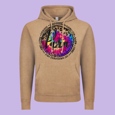 Para Life Vintage Hoodie Designed By Maliassmallbusiness