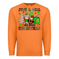 Carrot just a girl who loves christmas Premium Sweatshirt - OliviaCreatesArt