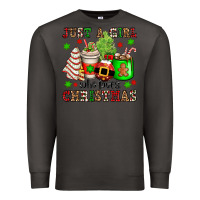 Smoke just a girl who loves christmas Premium Sweatshirt - OliviaCreatesArt