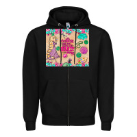 Black sewing crafting each day keeps the crazy away Zipper Hoodie - TumblerDesignByShophia