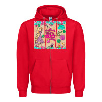 Red sewing crafting each day keeps the crazy away Zipper Hoodie - TumblerDesignByShophia