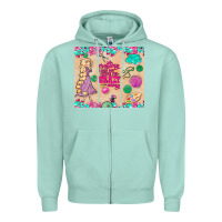 Seafoam sewing crafting each day keeps the crazy away Zipper Hoodie - TumblerDesignByShophia