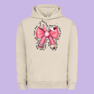 Easter Bunny Pencil Bow Urban Hoodie Designed By Cowhidedigitalart