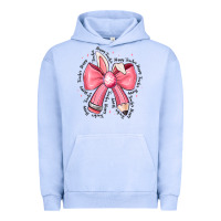 Pigment Grape Ice easter bunny pencil bow Urban Hoodie - CowhideDigitalArt