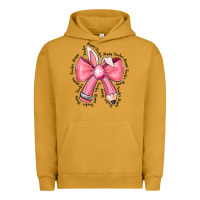 Pigment Peanut Butter easter bunny pencil bow Urban Hoodie - CowhideDigitalArt