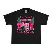 I'm Dreaming Of A Pink Christmas Flamingo Urban Heavy Tee | Teevron