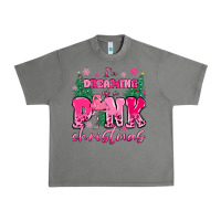 Tornado i'm dreaming of a pink christmas flamingo Urban Heavy Tee - MaliasSmallBusiness