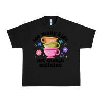 Black too many kids not enough caffeine Urban Heavy Tee - JahusDesignShop
