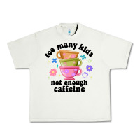 Pistachio too many kids not enough caffeine Urban Heavy Tee - JahusDesignShop