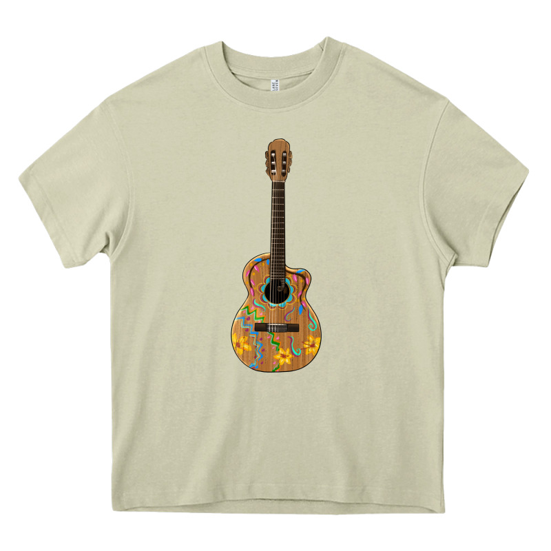 Mexican Guitar Heavy Core Tee by Artiststas | Teevron