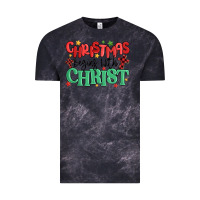 Cloud Black christmas begins with christ Vintage Tee - MaliasSmallBusiness