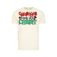 Vintage Arctic christmas begins with christ Vintage Tee - MaliasSmallBusiness