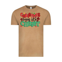 Vintage Camel christmas begins with christ Vintage Tee - MaliasSmallBusiness