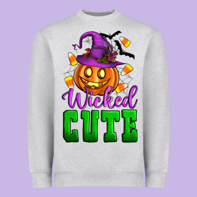 Wicked Cute Heavyweight Sweatshirt Designed By Artiststas