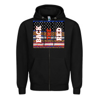 Black America back the red Zipper Hoodie - TumblerDesignByShophia