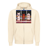 Sandshell America back the red Zipper Hoodie - TumblerDesignByShophia