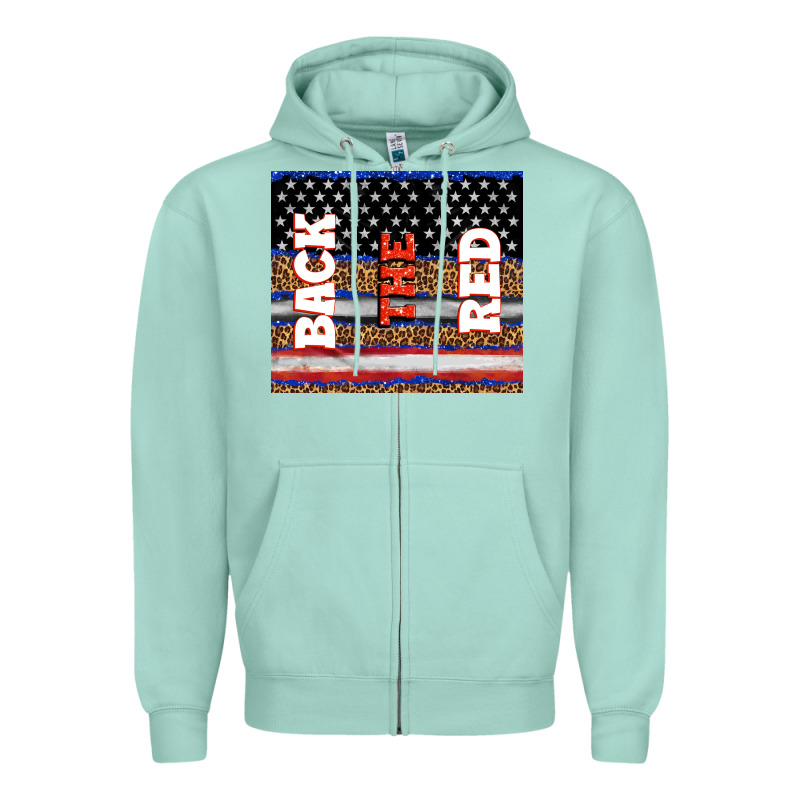 America Back The Red Zipper Hoodie by TumblerDesignByShophia | Teevron