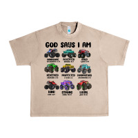 French Oak god says i am Urban Heavy Tee - MaliasSmallBusiness