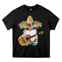 Black mexican gnomes guitar sombrero serape Heavy Core Tee - Artiststas