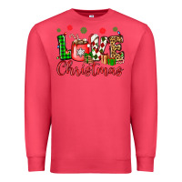 Cardinal love christmas Premium Sweatshirt - OliviaCreatesArt