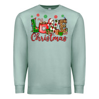 Seafoam love christmas Premium Sweatshirt - OliviaCreatesArt