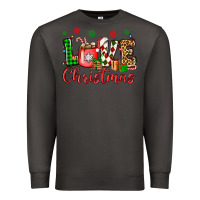 Smoke love christmas Premium Sweatshirt - OliviaCreatesArt