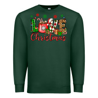 Sports Green love christmas Premium Sweatshirt - OliviaCreatesArt