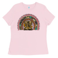 Bubblegum Pink soldier boots camouflage leopard gemstone rainbow Ladies Tee - Artiststas