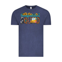 Vintage Denim transportation squad Vintage Tee - NancyCooperArtShop