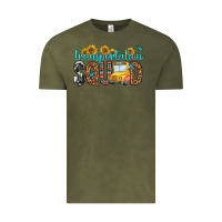 Vintage Olive transportation squad Vintage Tee - NancyCooperArtShop