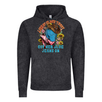 Vintage Black lord have mercy baby got her blue jeans on Vintage Hoodie - NancyCooperArtShop