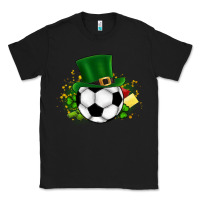 Black Football Ball Classic Tee - CowhideDigitalArt