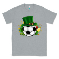 Heather Grey Football Ball Classic Tee - CowhideDigitalArt