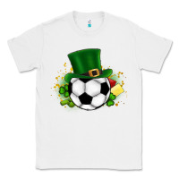 White Football Ball Classic Tee - CowhideDigitalArt