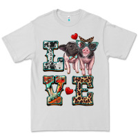 Dove Grey love baby pigs Premium Tee - Artiststas