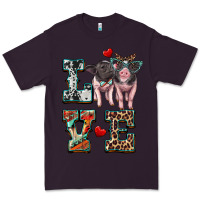 Plum love baby pigs Premium Tee - Artiststas