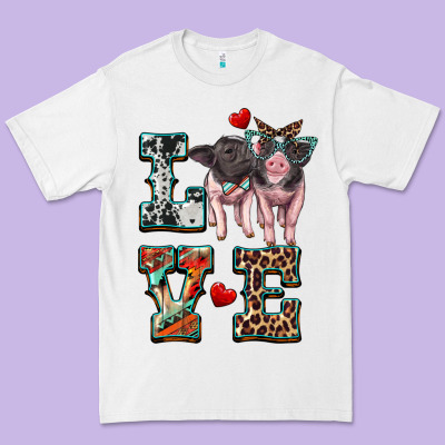 Love Baby Pigs Premium Tee Designed By Artiststas