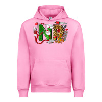 Fuchsia Pink christmas nr nurse practitioner nurse Urban Hoodie - LillyAllenDesigns