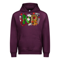 Mauve Wine christmas nr nurse practitioner nurse Urban Hoodie - LillyAllenDesigns