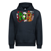 Navy christmas nr nurse practitioner nurse Urban Hoodie - LillyAllenDesigns